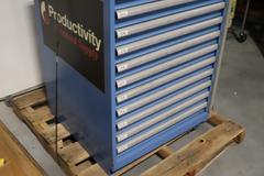Lista 900 12-Drawer Blue Cabinet w/ Keys & Dividers