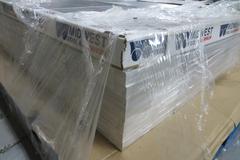 Aluminum 6061 T6 Flat Bar Stock, 8" x 8.063" x 1", Approximately 180