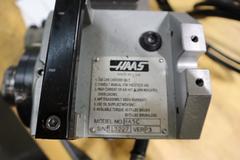Haas HA5C Programmable Rotary Table, Brushless Sigma 5 Motor, Cables, Connector, Lever Closer