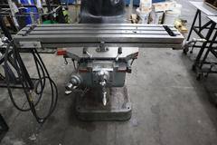 Alliant RT2 Vertical Mill 9" x 42" Table, Mitutoyo Digimatic 2-Axis DRO