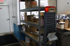 (6) Adjustable Shelving Units with Shelves - NO CONTENTS