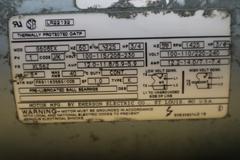 Gast Vacuum Pump, 3/4 HP Single Phase