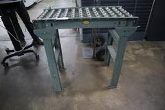 Hytrol Ball Transfer Table, Adjustable Height