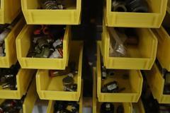 Air Hardware and Fitting in Plastic Bins