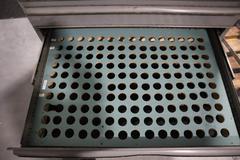 10-Drawer Heavy Duty Cabinet w/ Racks For 600 5C Collets