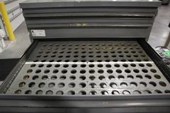 10-Drawer Heavy Duty Cabinet w/ Racks For 600 5C Collets