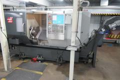 Haas ST-20 CNC Lathe Turning Center, 13"x22.5", 2.5" Bar Cap, Haas ServoBar 300 Bar Feed, Chip Con