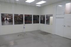 Quality Assurance Lab - 20' x 20' with (1) 72" x 120" Double Door Entrance and (1) 36" x 84" Door, Friedrich Wall Mounted Air Conditioner, DISMANTELD, PALLETIZED AND READY FOR PICK UP