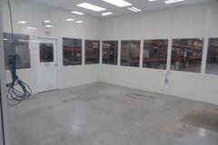 Quality Assurance Lab - 20' x 20' with (1) 72" x 120" Double Door Entrance and (1) 36" x 84" Door, Friedrich Wall Mounted Air Conditioner, DISMANTELD, PALLETIZED AND READY FOR PICK UP