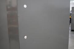 Heavy-Duty Steel 2-Door Light Grey Cabinet
