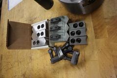 Kitagawa B-206 6" 3-Jaw Chuck With Assorted Jaws