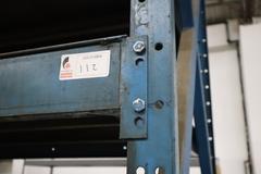 Pallet Racking 6 Shelves - NO CONTENTS 102" x 48" x 121"H