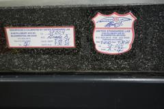 Granite Surface Plate 36.5" x 24.5" x 4.25" Grey with Steel Stand