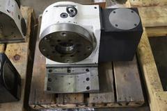 Kitagawa MR250 9.7"5" Diameter Programmable Rotary Table, 7.5" Center Height
