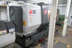 Haas ST-20 CNC Lathe Turning Center, 13"x22.5", 2.5" Bar Cap, Haas ServoBar 300 Bar Feed, Chip Con