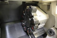 Mazak QuickTurn Nexus 200-II 2-Axis CNC Lathe Turning Center, Tailstock, 3-Jaw Chuck, Chip Con - NEW 2012