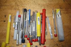 Assorted HSS Reamers - .1560"-.8720"