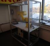 Fanuc Robot LR Mate 200iB/5P, Fanuc System R-J3iB Mate, Remote Teach Pendant, Enclosure