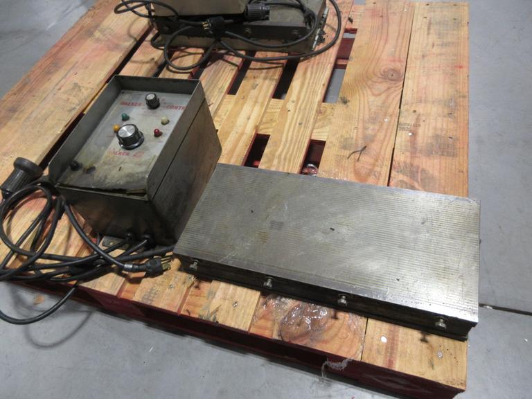 Walker 8" x 18" Electromagnetic Chuck w/ Walker Variable Chuck Control