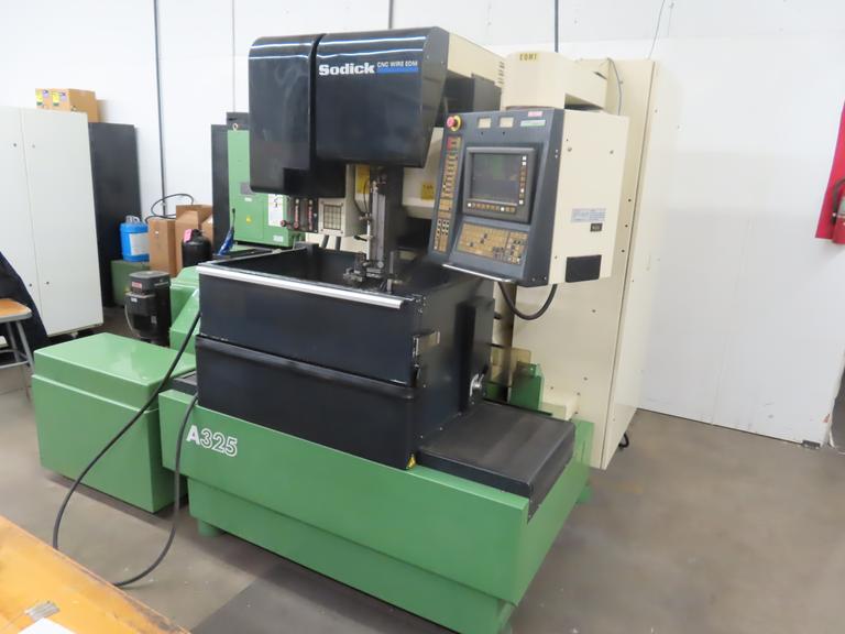Sodick A325 CNC Wire EDM with Mark 25 CNC Control, Auto Wire Threading, Submersible, Dielectric Filtration System and MORE