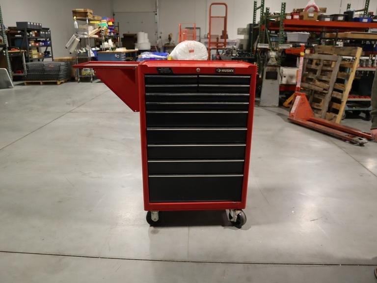 Husky Tool Storage Rolling Tool Chest, Ball Bearing 11-Drawer