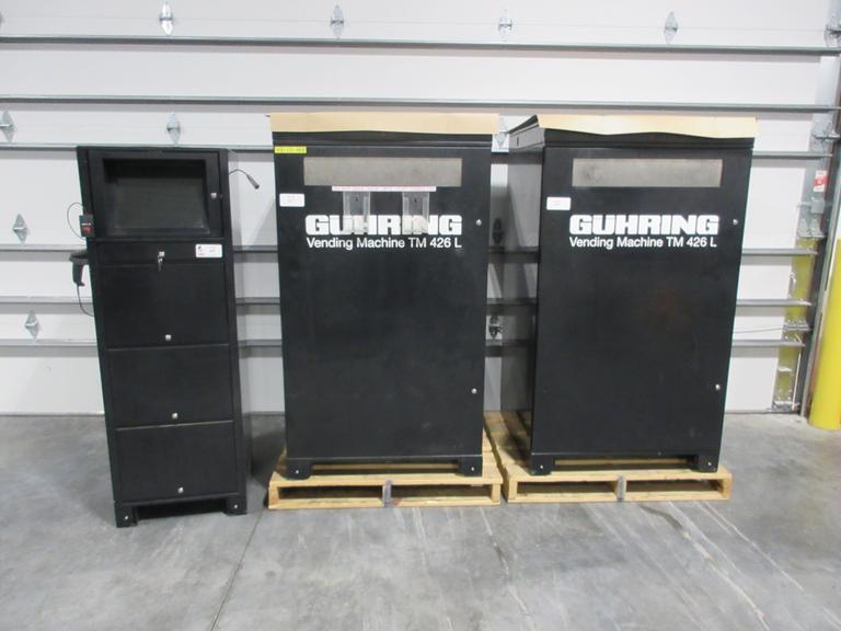 Guhring TM426L Tool Dispensing System - Inventory Management - (2) Vending Machines w/ Main Control Unit (Model TM426)