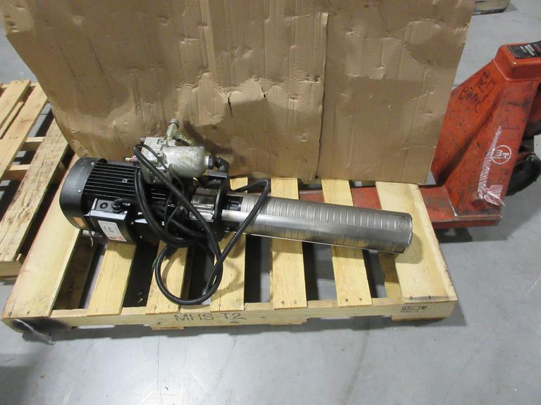 Grundfos CRK2-220/19 B-M-A-AUUV Multi-stage Immersion Coolant Pump
