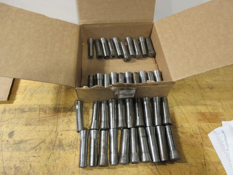 Assorted R8 Collets 1/8"-3/4" (40)