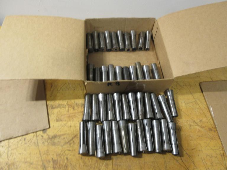 Assorted R8 Collets 1/8"-3/4" (44)
