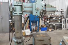 Arboga RLM-3512 Radial Arm Drill, Power Elevation, Box Table 3 HP,  Power Quill Feed and MORE!