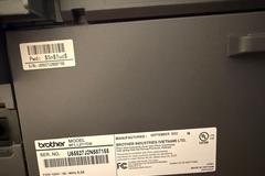 Brother MFC-L2717DW Wireless Black-and-White All-in-One Laser Printer and Panasonic Cordless Phone Set