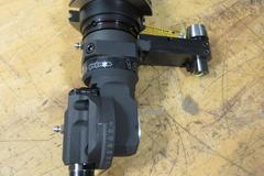 MST CT50-HUA10-150-T110 Split-Collet Type CTH10/C10 Right-Angle Milling Head w/ Manual, Mounted On CAT50 (New Unused)