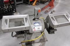 Skil Double End Pedestal Grinder 7" Wheels W/ Heavy Duty Base - 440 Volt 3-Phase