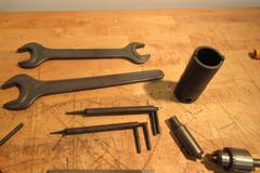 Jacobs Chucks 1/32" - 3/8", Wrenches, Files & More