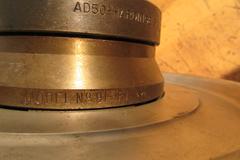 Jacobs Spindle Nose Lathe Chuck w/ 7/8" & 1-3/16" Rubber Collets With Hardinge 8050 Standard Thread