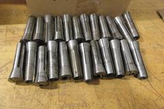 Assorted R8 Collets 1/8"-3/4" (44)