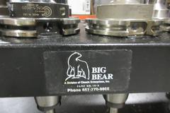 Big Bear Rolling Tool Cart with (64) CAT50 Pockets and (47) CAT50 Assorted Tool Holders