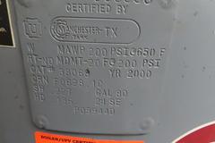 Gardner Denver VR7-8 7.5 HP Piston Type Air Compressor with 80 Gallon Reservoir Tank