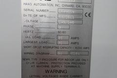 Haas VF-3SS CNC Vertical Machining Center, 40" x 20" x 25", 12K RPM, Probing, High Speed Machining