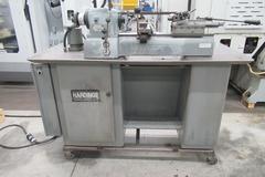 Hardinge DV-59 Second Operation Lathe, Variable Speed, 5C Collet Closer, Endworking Turret, Production Cross-Slide