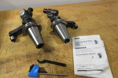 MST CT50-HUA10-150-T110 Split-Collet Type CTH10/C10 Right-Angle Milling Head w/ Manual, Mounted On CAT50 (2)