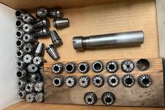 Collet Holder, 1" Diameter Shank with ER20 Flex Collets