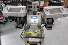 Skil Double End Pedestal Grinder 7" Wheels W/ Heavy Duty Base - 440 Volt 3-Phase