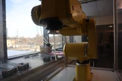 Fanuc Robot LR Mate 200iB/5P, Fanuc System R-J3iB Mate, Remote Teach Pendant, Enclosure