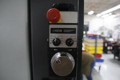 Hardinge-Bridgeport Model V480 APC Vertical Machining Center with 2-Station Automatic Pallet Changer, 10K Spindle, Probing System, Chip Conveyor