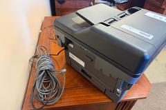 Brother MFC-L2717DW Wireless Black-and-White All-in-One Laser Printer and Panasonic Cordless Phone Set