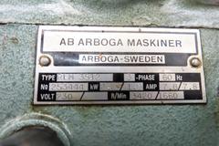 Arboga RLM-3512 Radial Arm Drill, Power Elevation, Box Table 3 HP,  Power Quill Feed and MORE!