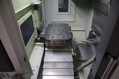 Hardinge-Bridgeport Model V480 APC Vertical Machining Center with 2-Station Automatic Pallet Changer, 10K Spindle, Probing System, Chip Conveyor