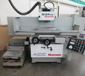 Okamoto ACC 12.24DX 3-Axis Hydraulic Surface Grinder with Incremental Down Feed, Heidenhain DRO for Cross Feed, 12"x24" Chuck, Coolant System with Paper Filtration