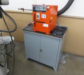 Ipsco International PCO-2 Pin Cut Off and Grinding Machine w Cabinet and Contents